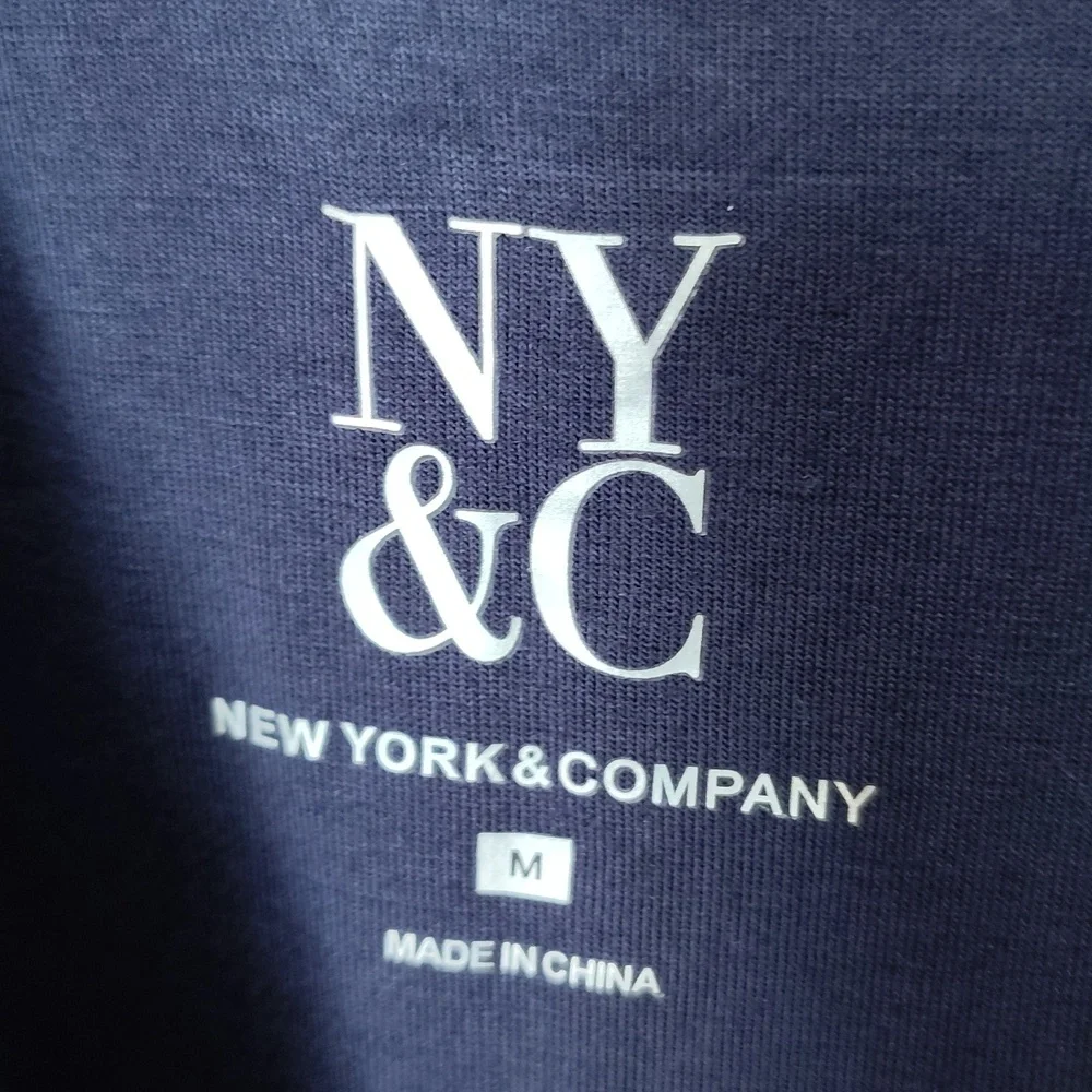 New York & Company Navy Empire Waist Dress – NWT – Wedding Guest / Homecoming - Picture 8 of 11
